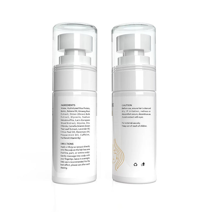 Dermagenix Hair Growth Treatment Spray - Batana + Rosemary + Biotin (20z) zieselo